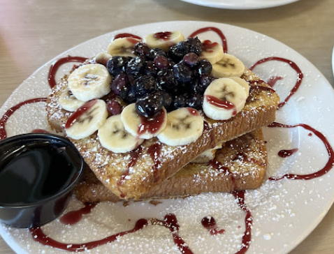Harpoon Harry's signature dishes Key Lime French ToastLobster BenedictSteak and Eggs Breakfast